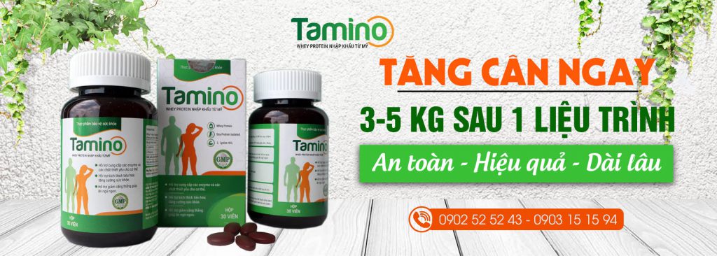 Sử dụng Tamino bao lâu mới tăng cân?