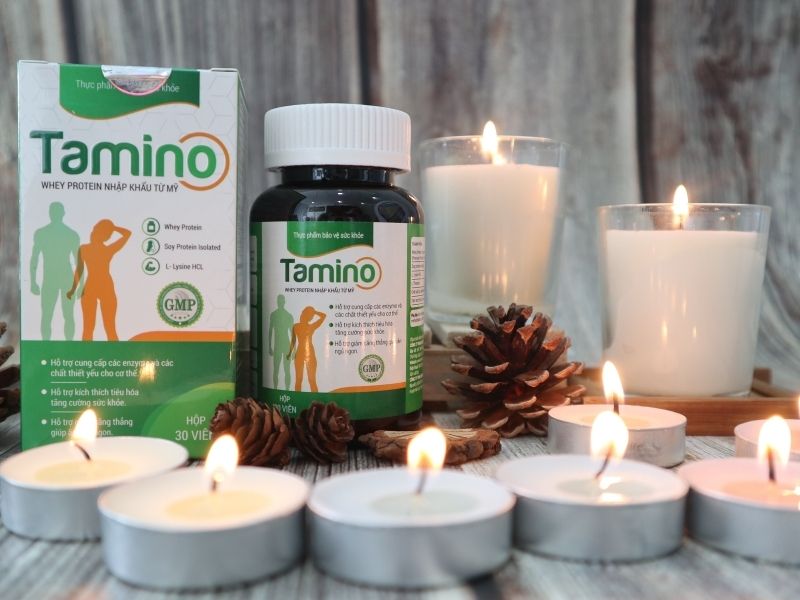 Viên uống tăng cân Tamino giúp tăng cân, tăng cơ cho người tập gym