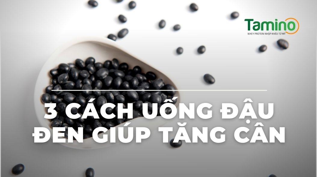 cách uống đậu đen tăng cân