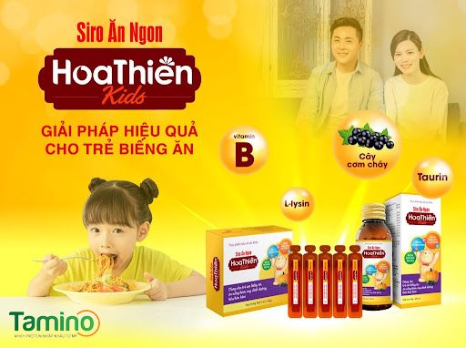 Siro ăn ngon Hoa Thiên - Giải pháp cho trẻ biếng ăn, chậm lớn